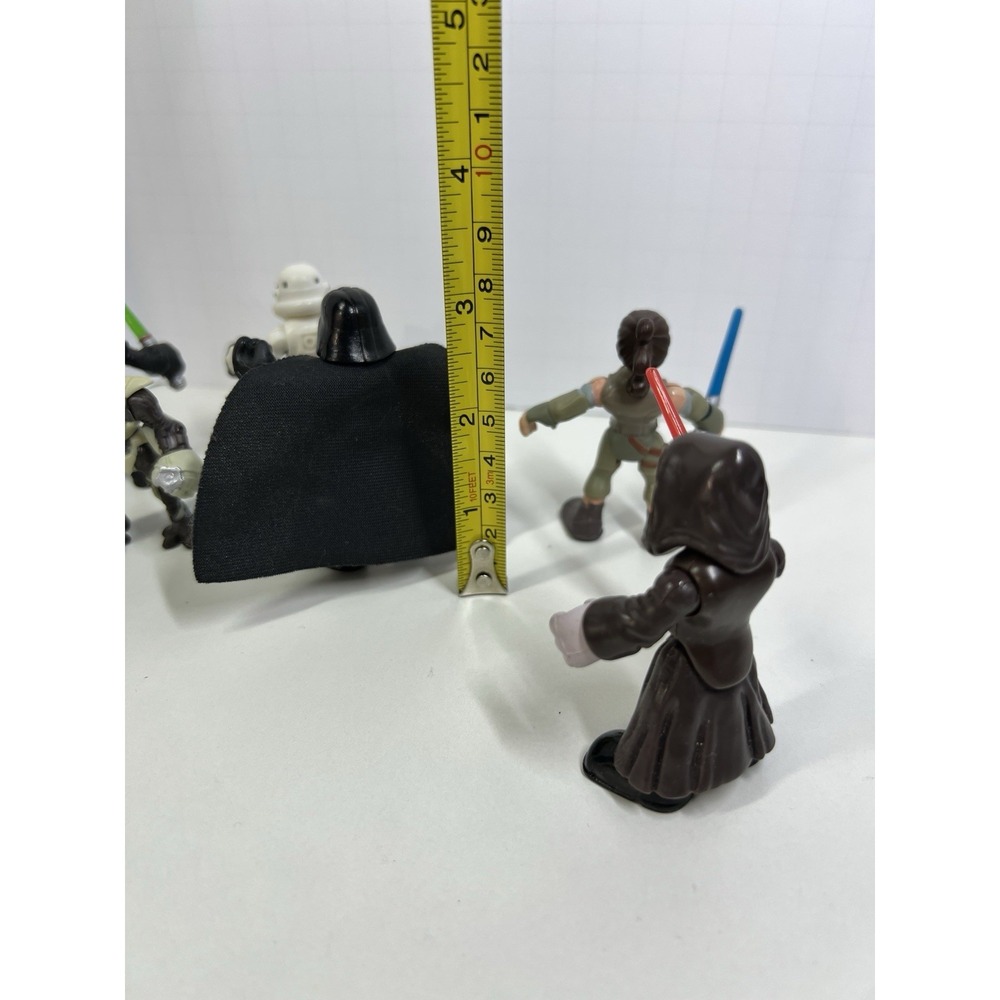 Star Wars Galactic Heroes Figure Lot Darth Vader‎ Luke Rey Stormtrooper Grievous - Picture 13 of 13